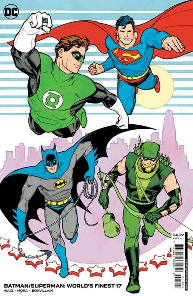 Batman Superman Worlds Finest #17 Cover B Cliff Chiang Card Stock Variant - Walt's Comic Shop