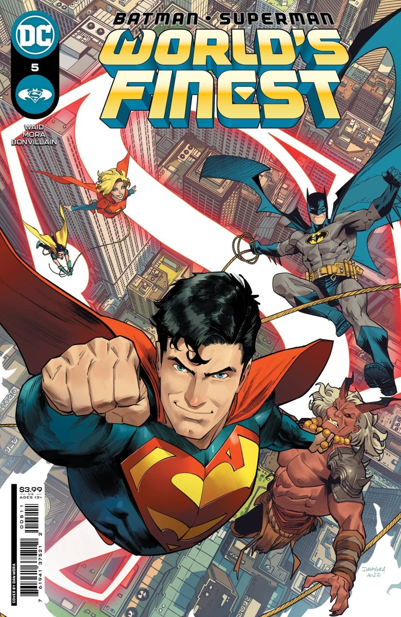 Batman Superman Worlds Finest #5 Cvr A Mora - Walt's Comic Shop