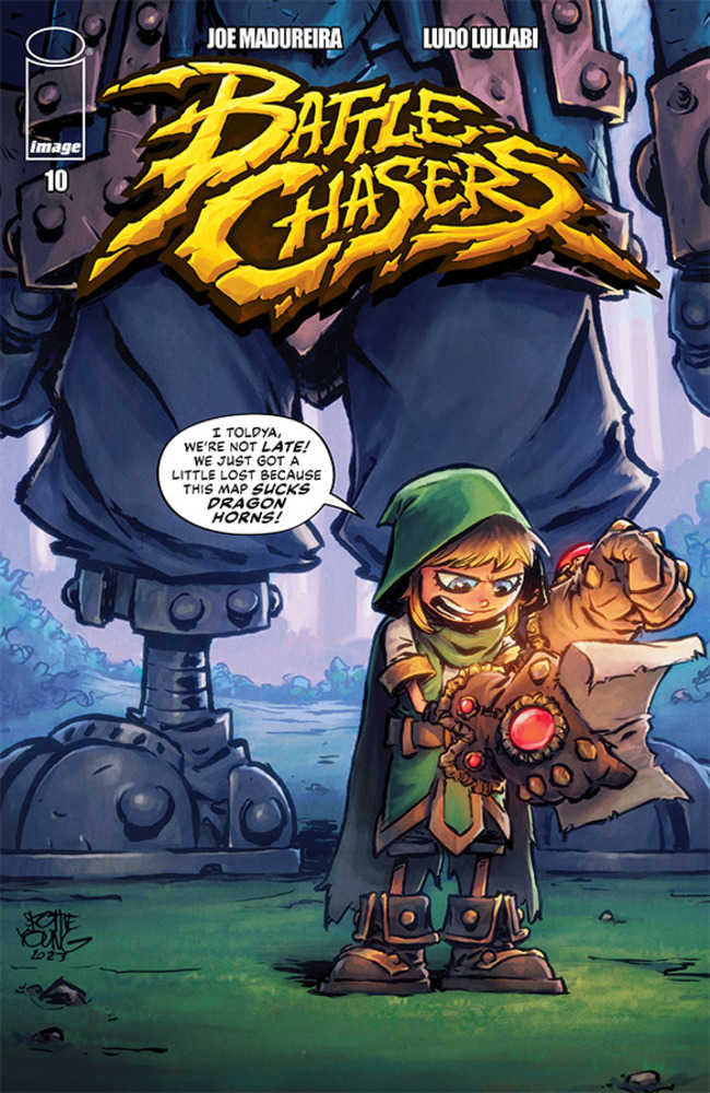 Battle Chasers #10 Cover F Young (Mature) - Walt's Comic Shop