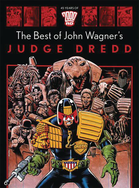 Best Of John Wagners Judge Dredd HC - Walt's Comic Shop