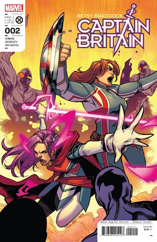 Betsy Braddock Captain Britain #2 - Walt's Comic Shop