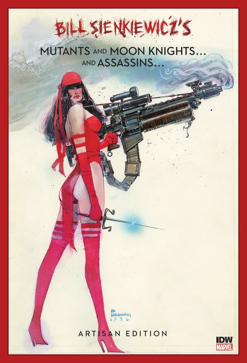 Bill Sienkiewicz's Mutants And Moon Knights And Assassins Artisan Edition TP - Walt's Comic Shop