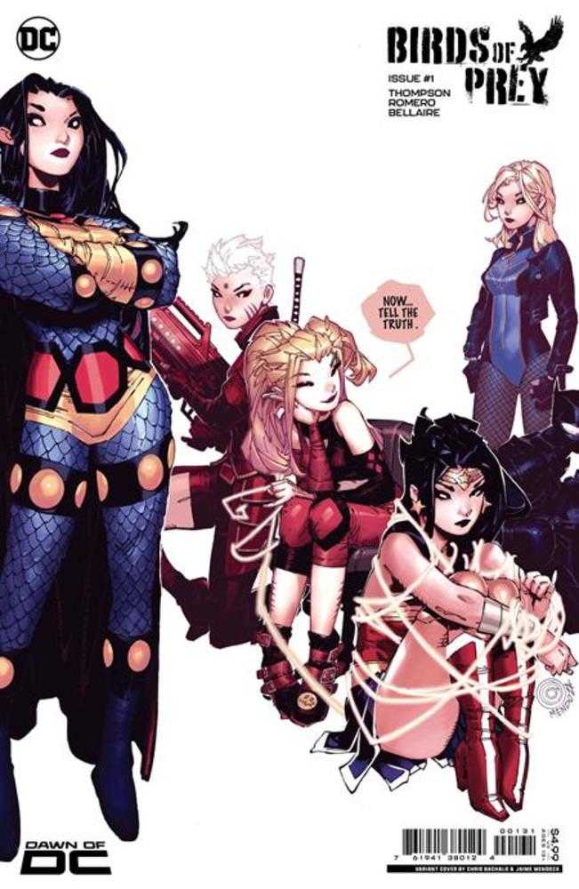 Birds Of Prey #1 Cover C Chris Bachalo Card Stock Variant - Walt's Comic Shop