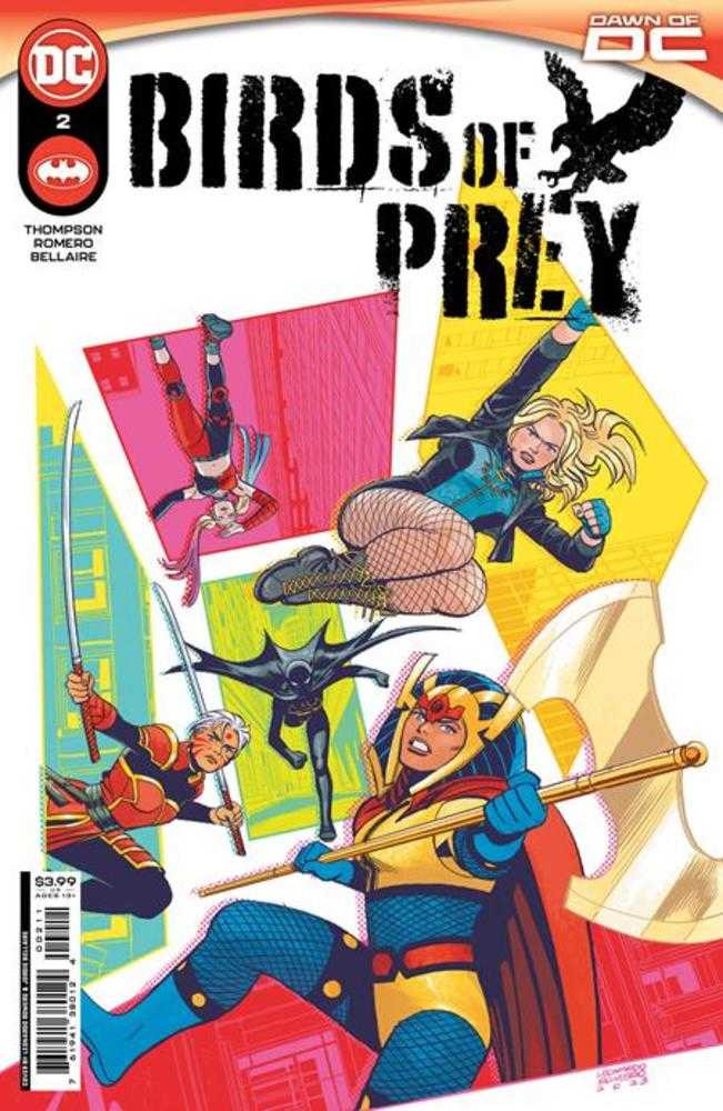 Birds Of Prey #2 Cover A Leonardo Romero - Walt's Comic Shop