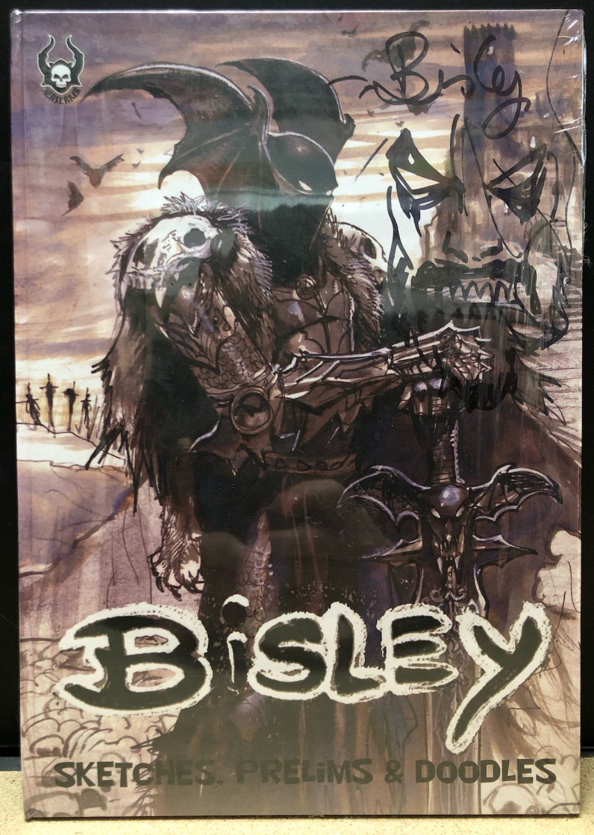 Bisley Sketches Prelims & Doodles HC Limited Edition (w/ Cover Sketch) *OOP* - Walt's Comic Shop