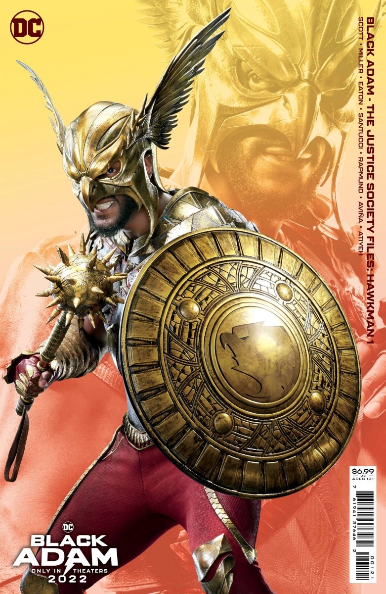 Black Adam Justice Society Files Hawkman #1 Cover B Photo - Walt's Comic Shop