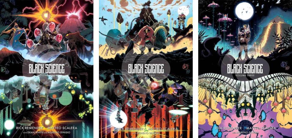 Black Science HC Volumes 01|02|03 Bundle - Walt's Comic Shop