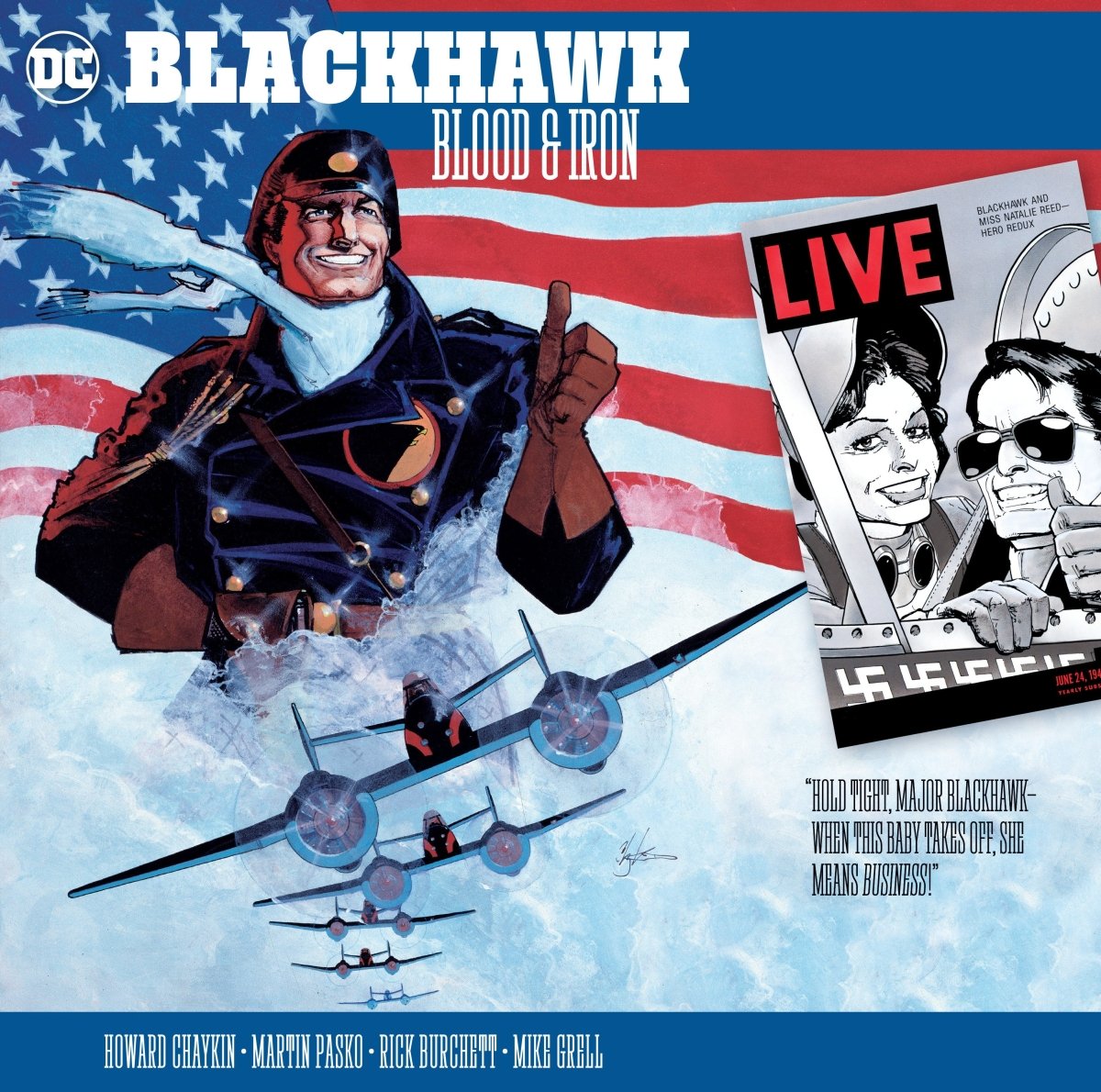 Blackhawk: Blood & Iron HC *OOP* - Walt's Comic Shop