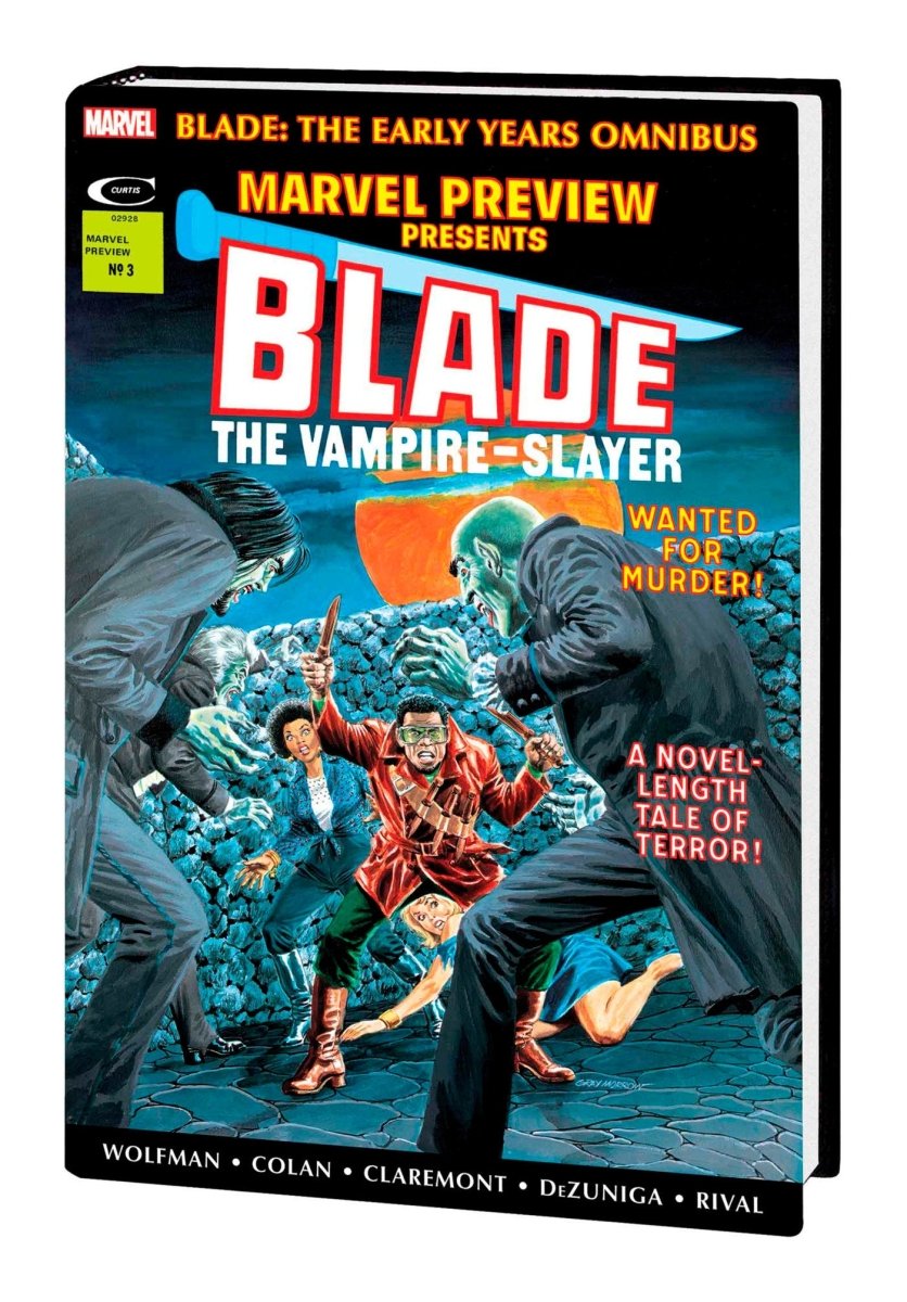 Blade: The Early Years Omnibus Morrow Cover HC [DM Only] - Walt's Comic Shop