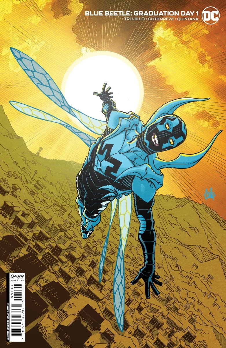 Blue Beetle Graduation Day #1 (Of 6) Cvr B Hamner Var - Walt's Comic Shop