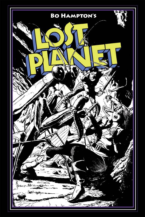 Bo Hampton's Lost Planet HC - Walt's Comic Shop