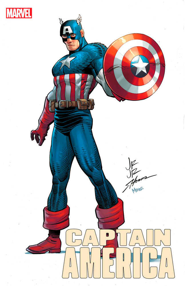 Captain America 1 John Romita Jr Variant - Walt's Comic Shop