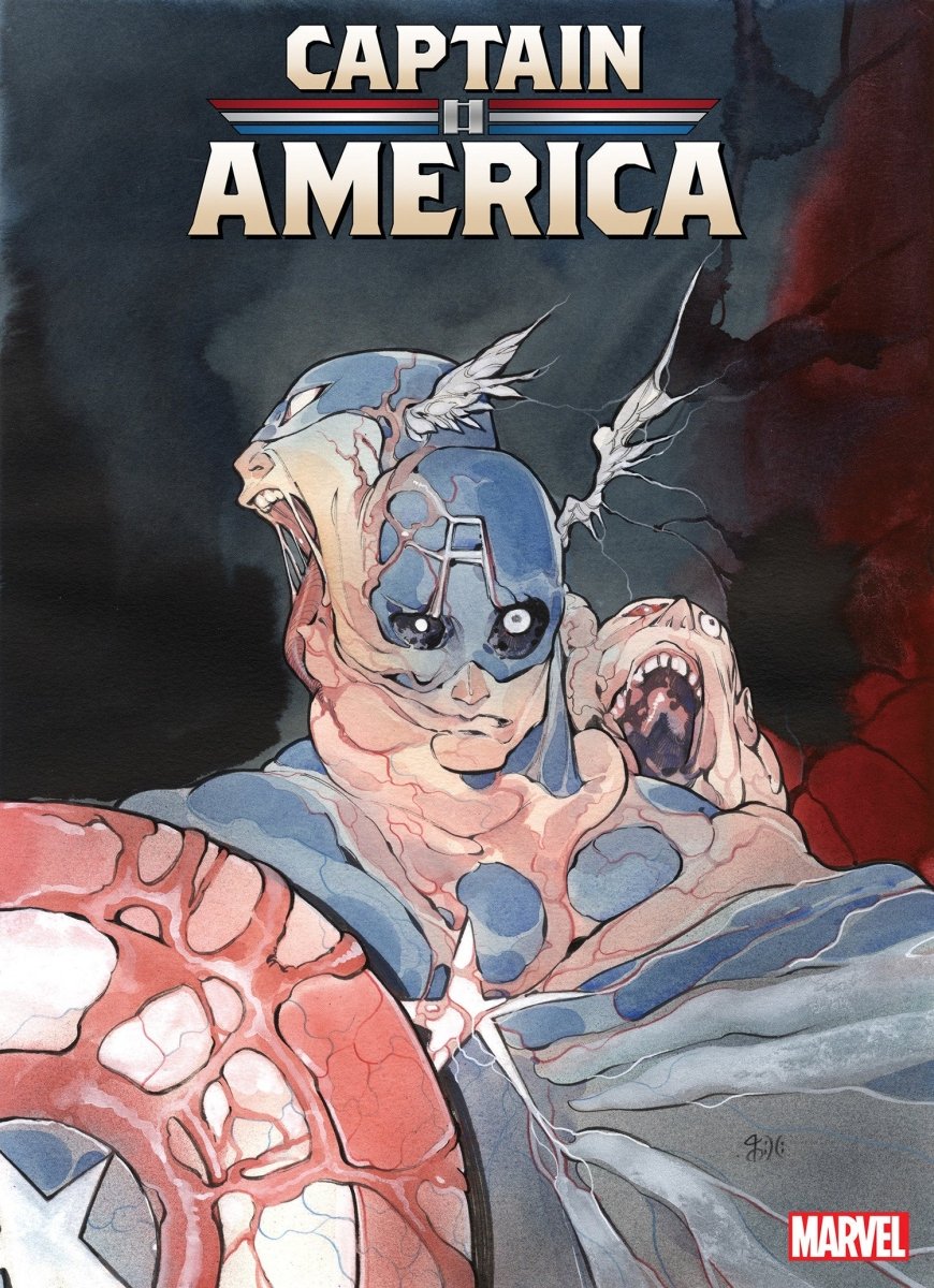 Captain America #4 Peach Momoko Nightmare Variant - Walt's Comic Shop