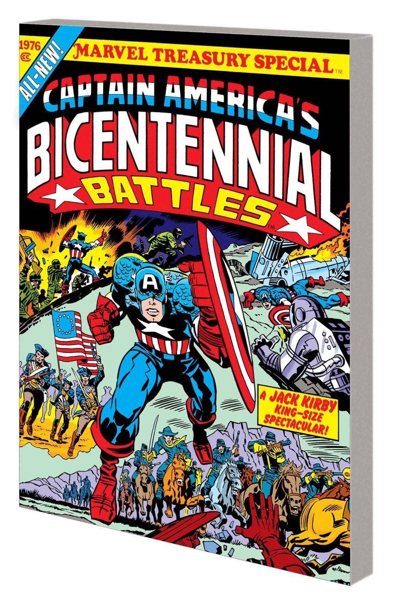 Captain America Bicentennial Battles TP New Treasury Edition - Walt's Comic Shop