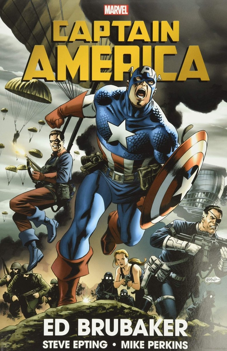 Captain America By Ed Brubaker Omnibus HC Vol 01 *OOP* - Walt's Comic Shop
