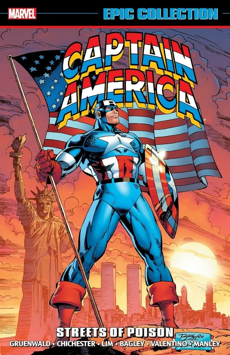 Captain America Epic Collection Vol 16: Streets of Poison TP *OOP* - Walt's Comic Shop