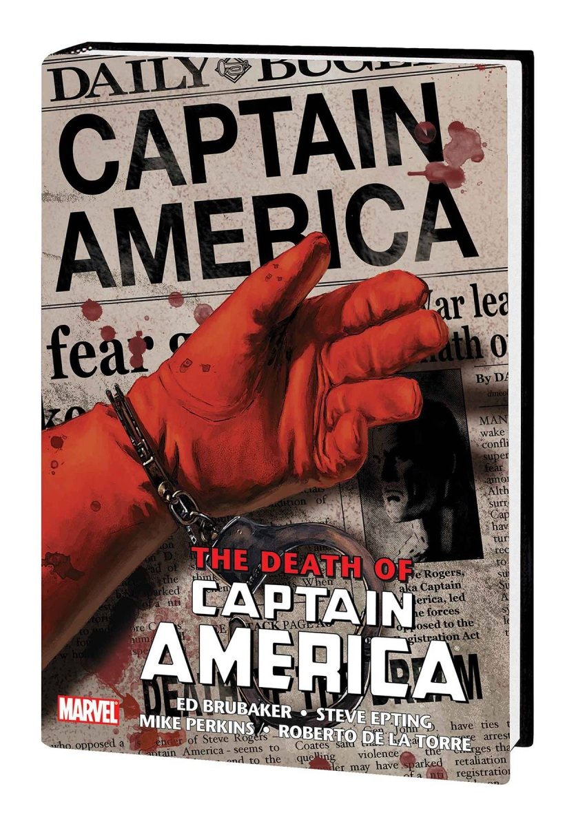 Captain America Omnibus HC Death Captain America New Ptg *OOP* - Walt's Comic Shop