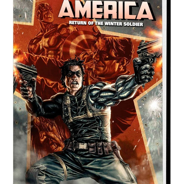 Captain America Return Of The Winter Soldier Omnibus HC New Printing DM Only Walt s Comic Shop 87.99