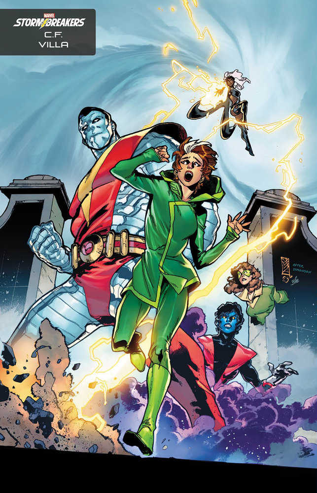 Captain Marvel: Dark Tempest #1 C.F. Villa Stormbreakers Variant - Walt's Comic Shop
