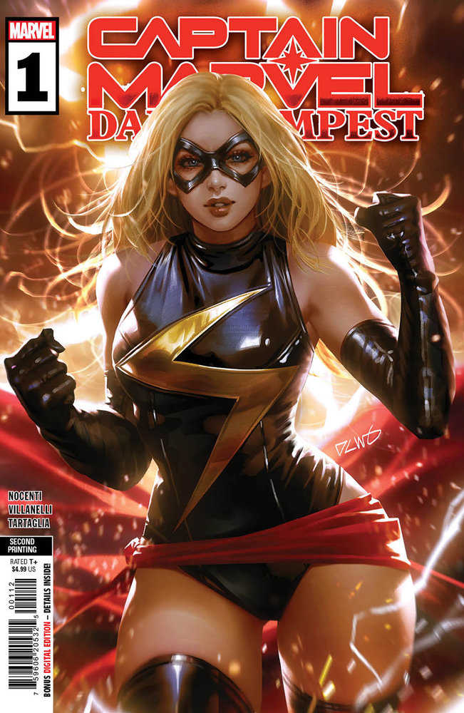 Captain Marvel: Dark Tempest #1 Derrick Chew 2nd Print Variant - Walt's Comic Shop