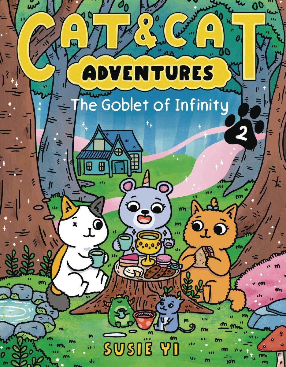 Cat & Cat Adventures GN Vol 02 Goblet Of Infinity - Walt's Comic Shop