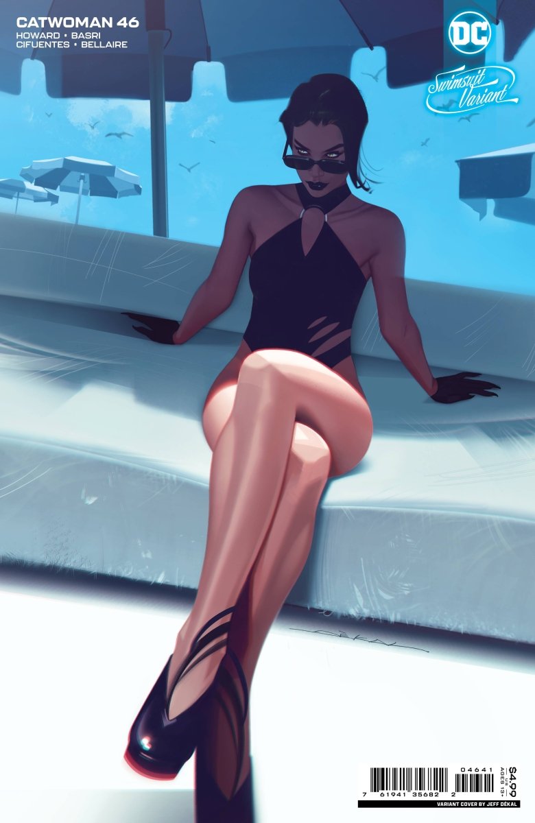 Catwoman #46 Cover C Dekal Swimsuit Variant - Walt's Comic Shop