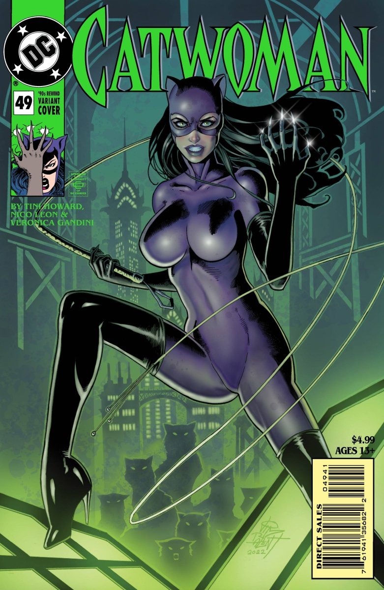 Catwoman #49 Cvr C Balent 90s Cvr - Walt's Comic Shop