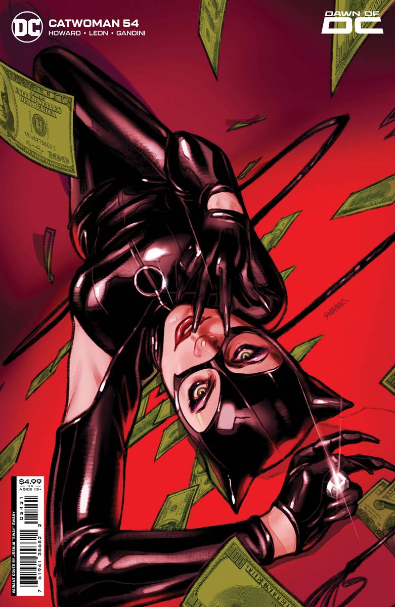 Catwoman #54 Cvr B Joshua Sway Swaby Card Stock Var - Walt's Comic Shop