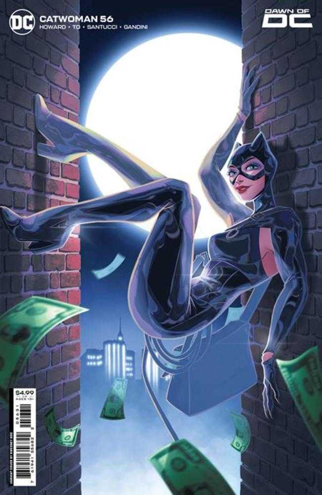 Catwoman #56 Cover C Sweeney Boo Card Stock Variant - Walt's Comic Shop