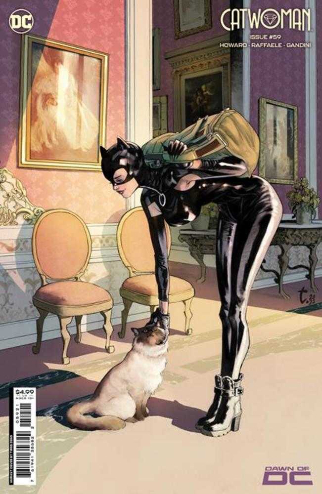 Catwoman #59 Cover B Tirso Cons Card Stock Variant - Walt's Comic Shop