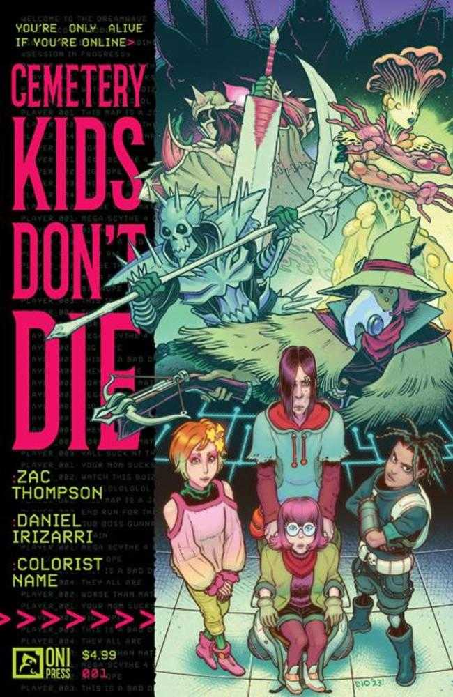 Cemetery Kids Dont Die #1 (Of 4) Cover A Daniel Irizarri - Walt's Comic Shop