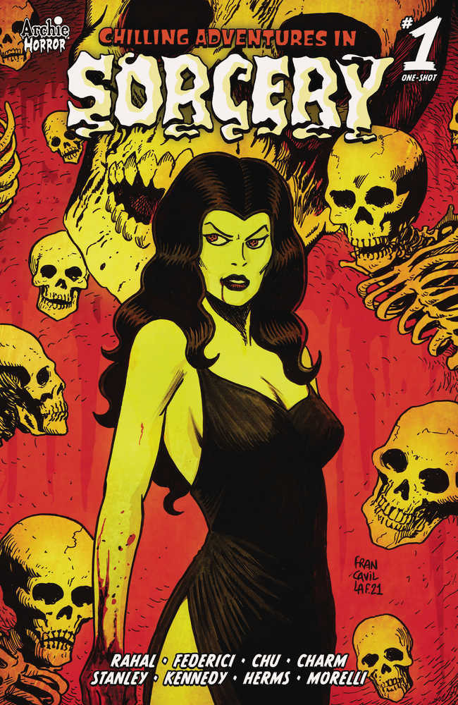Chilling Adventures In Sorcery One Shot Cover B Francavilla - Walt's Comic Shop