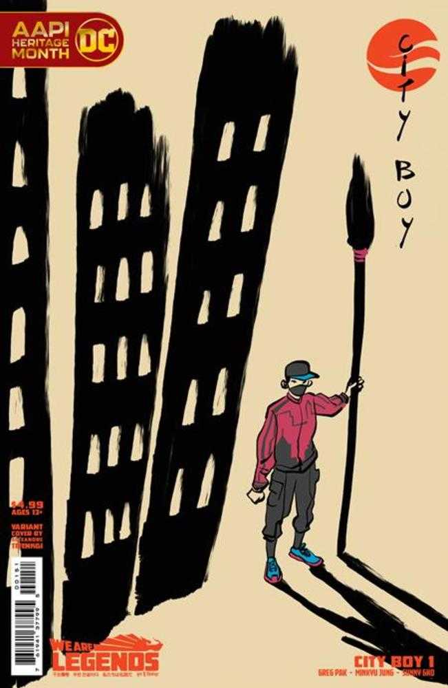 City Boy #1 (Of 6) Cover C Alexandre Tefenkgi Aapi Heritage Month Card Stock Variant - Walt's Comic Shop