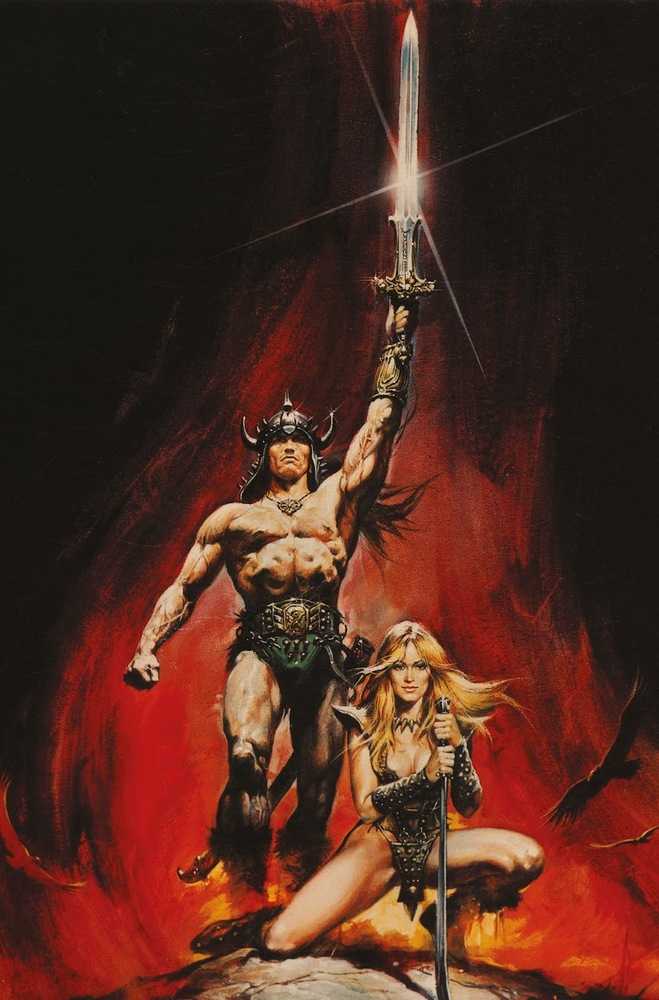Conan Barbarian #1 Cover I Foil Movie Novel Replica Virgin - Walt's Comic Shop