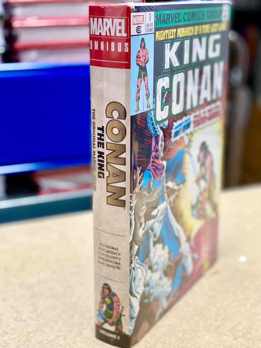 Conan King Original Marvel Years Omnibus HC Vol 1 DM Variant *OOP* - Walt's Comic Shop