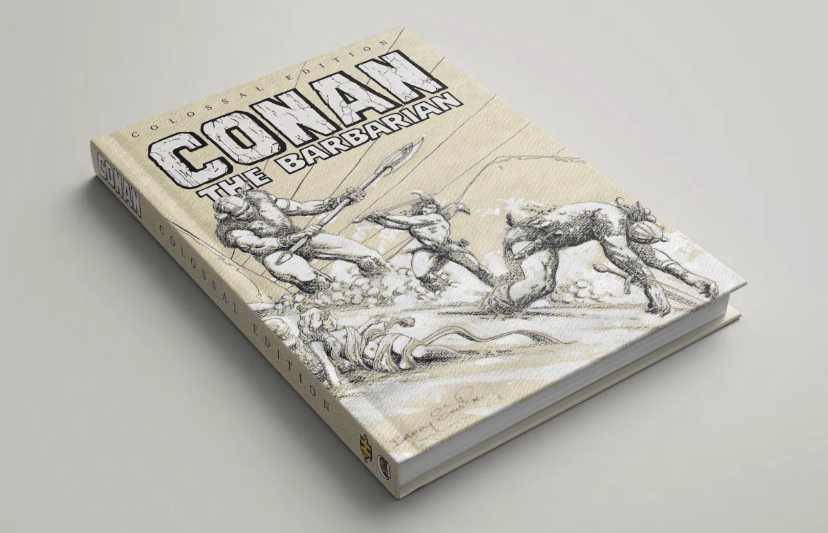 Conan the Barbarian - Colossal Edition HC Barry Windsor-Smith Cover *PRE-ORDER* - Walt's Comic Shop