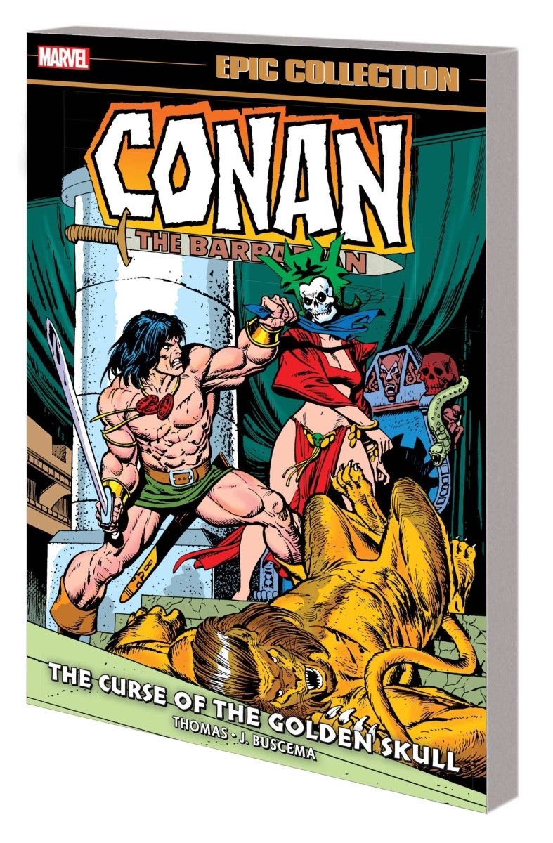 Conan The Barbarian Epic Collection: The Original Marvel Years Vol 3 - The Curse Of The Golden Skull TP - Walt's Comic Shop