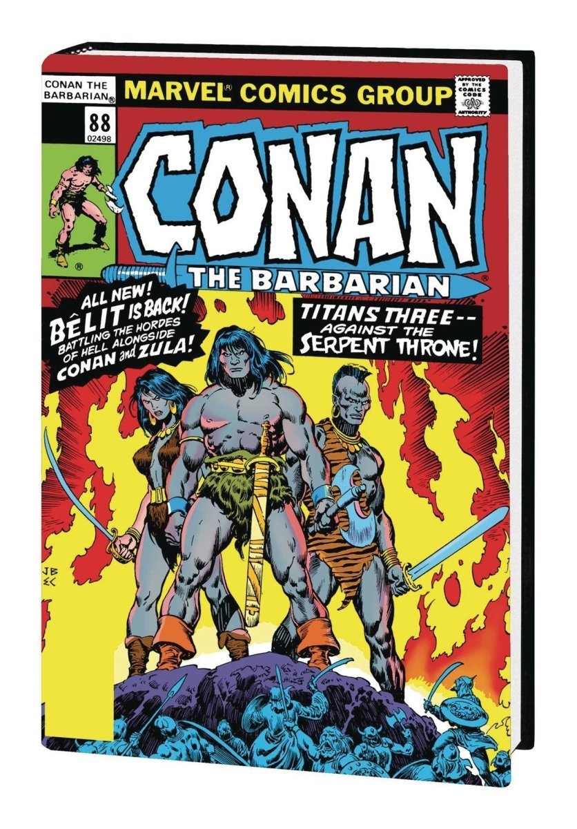 Conan The Barbarian: The Original Marvel Years Omnibus HC Vol. 4 DM Variant *OOP* - Walt's Comic Shop