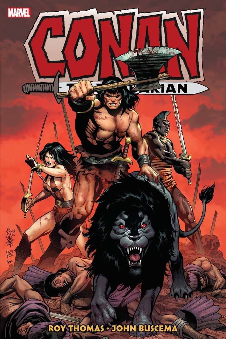 Conan The Barbarian: The Original Marvel Years Omnibus HC Vol 4 *OOP* - Walt's Comic Shop