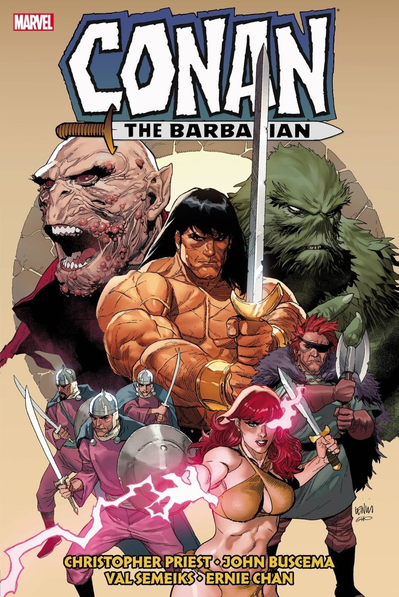 Conan The Barbarian: The Original Marvel Years Omnibus HC Vol 7 Yu Cover - Walt's Comic Shop