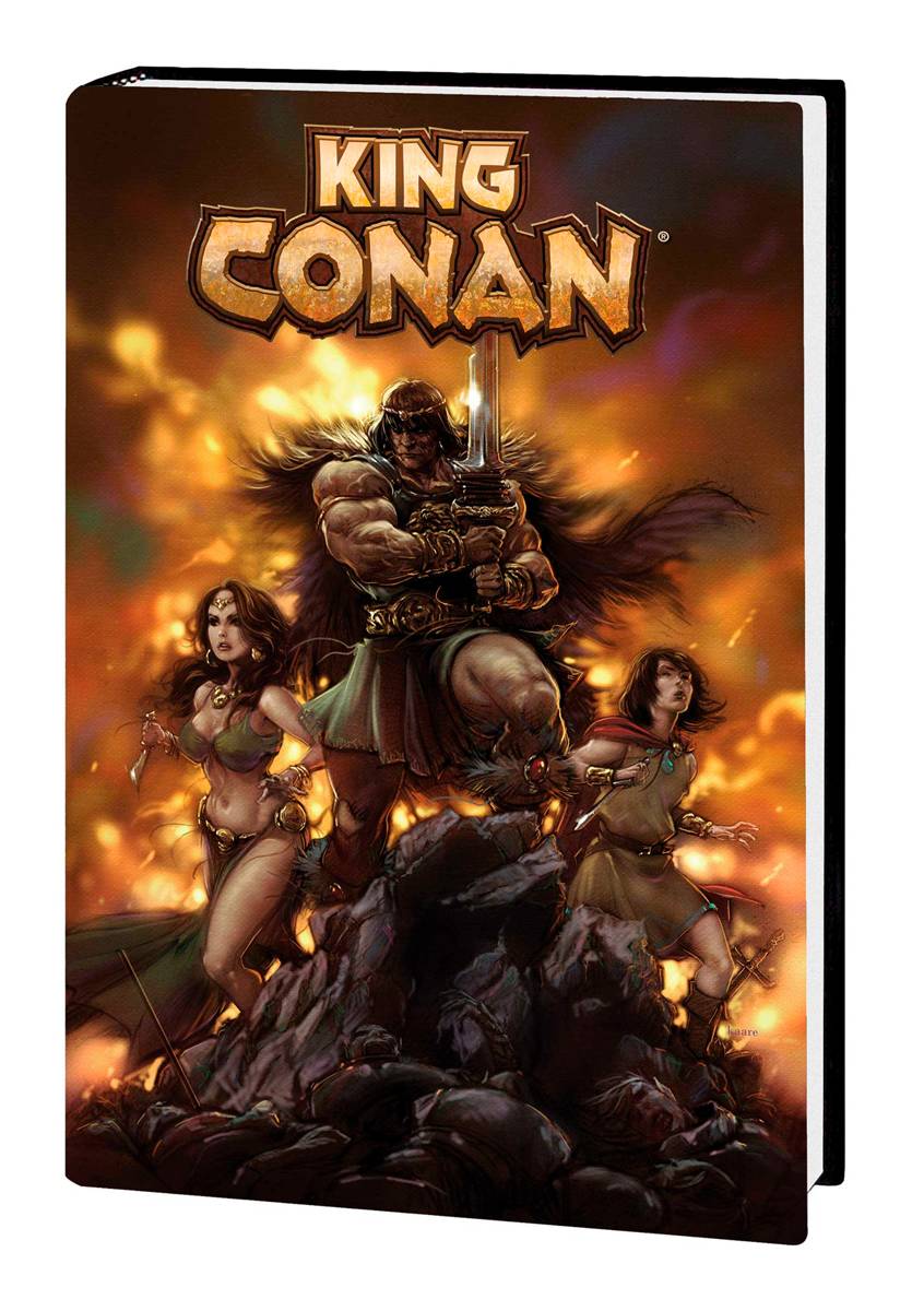 Conan The King: The Original Marvel Years Omnibus Vol 1 HC Andrews Cover - Walt's Comic Shop