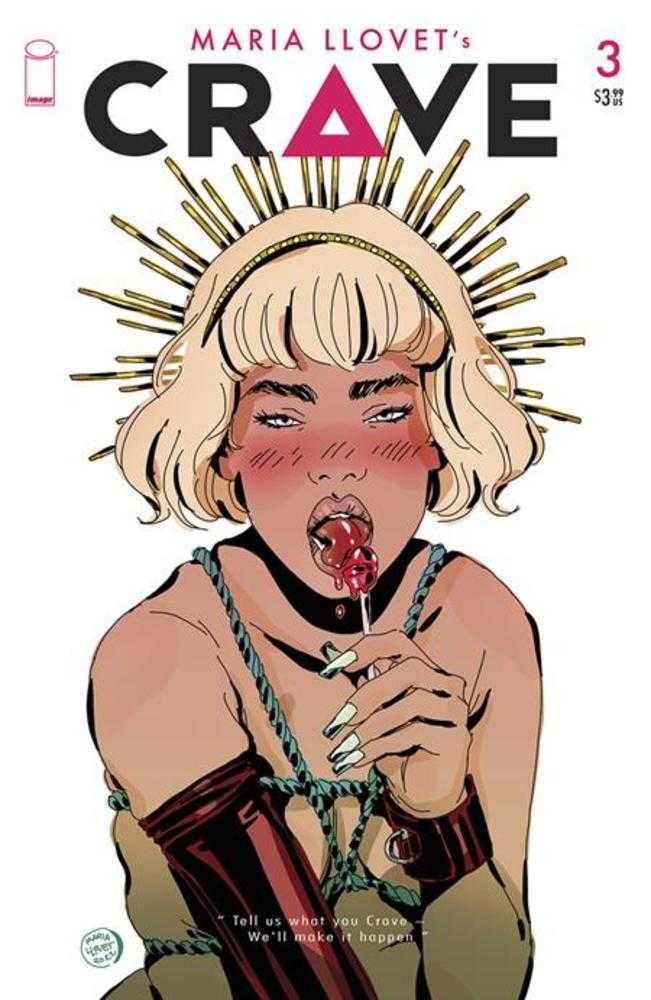 Crave #3 (Of 6) Cover B Maria Llovet Sucker Variant (Mature) - Walt's Comic Shop