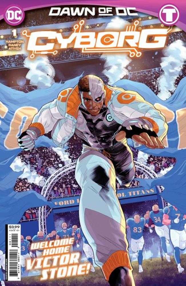 Cyborg #1 (Of 6) Cover A Edwin Galmon - Walt's Comic Shop