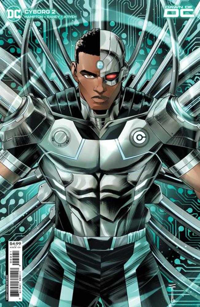 Cyborg #2 (Of 6) Cover B Serg Acuna Card Stock Variant - Walt's Comic Shop