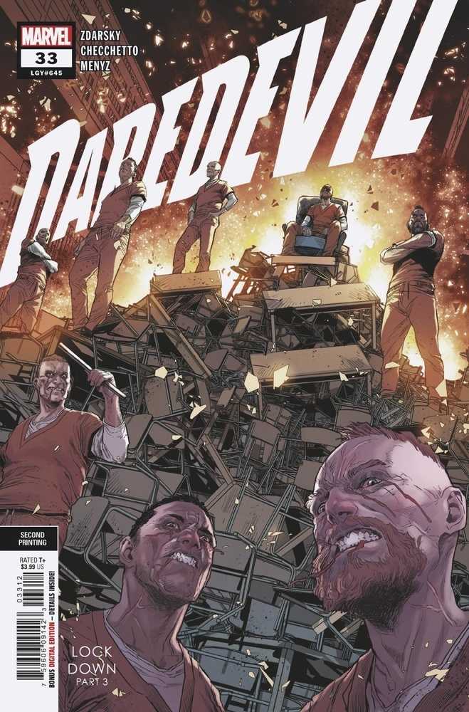 Daredevil #33 2nd Print Variant - Walt's Comic Shop