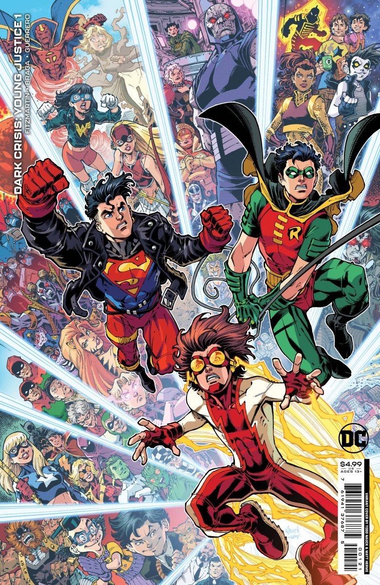 Dark Crisis Young Justice #1 Cover B Nauck - Walt's Comic Shop