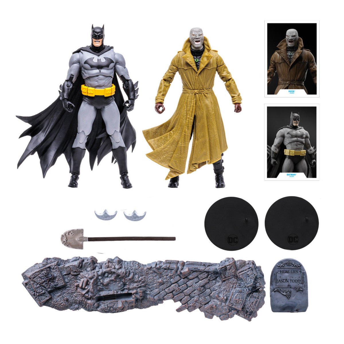 DC 7in Collector Batman Vs. Hush Action Figure 2-Pack - Walt's Comic Shop