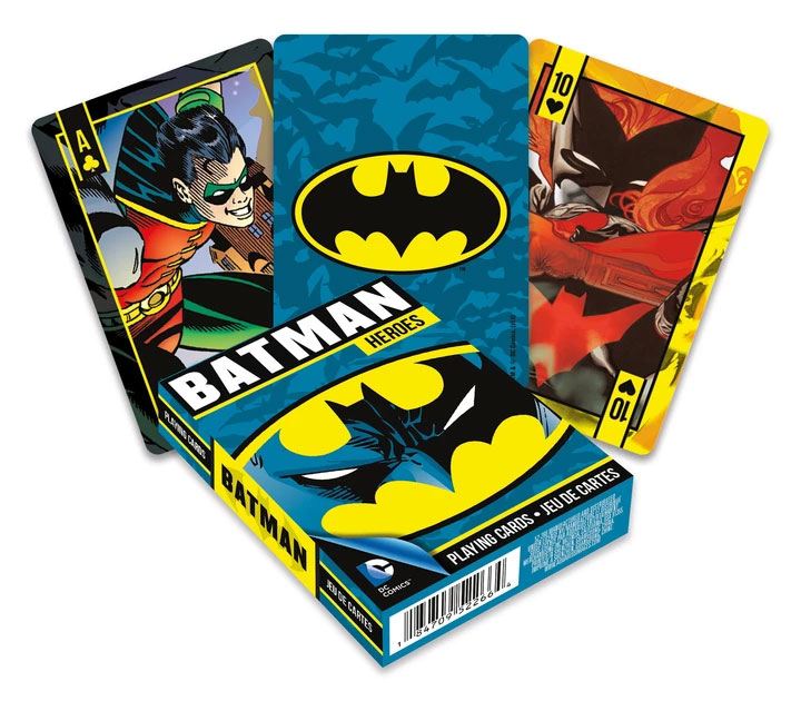DC Comics Playing Cards Batman Heroes - Walt's Comic Shop