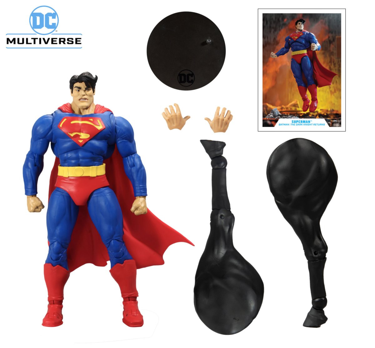 DC Multiverse Build A Action Figure Superman (Batman: The Dark Knight Returns) 18 cm - Walt's Comic Shop