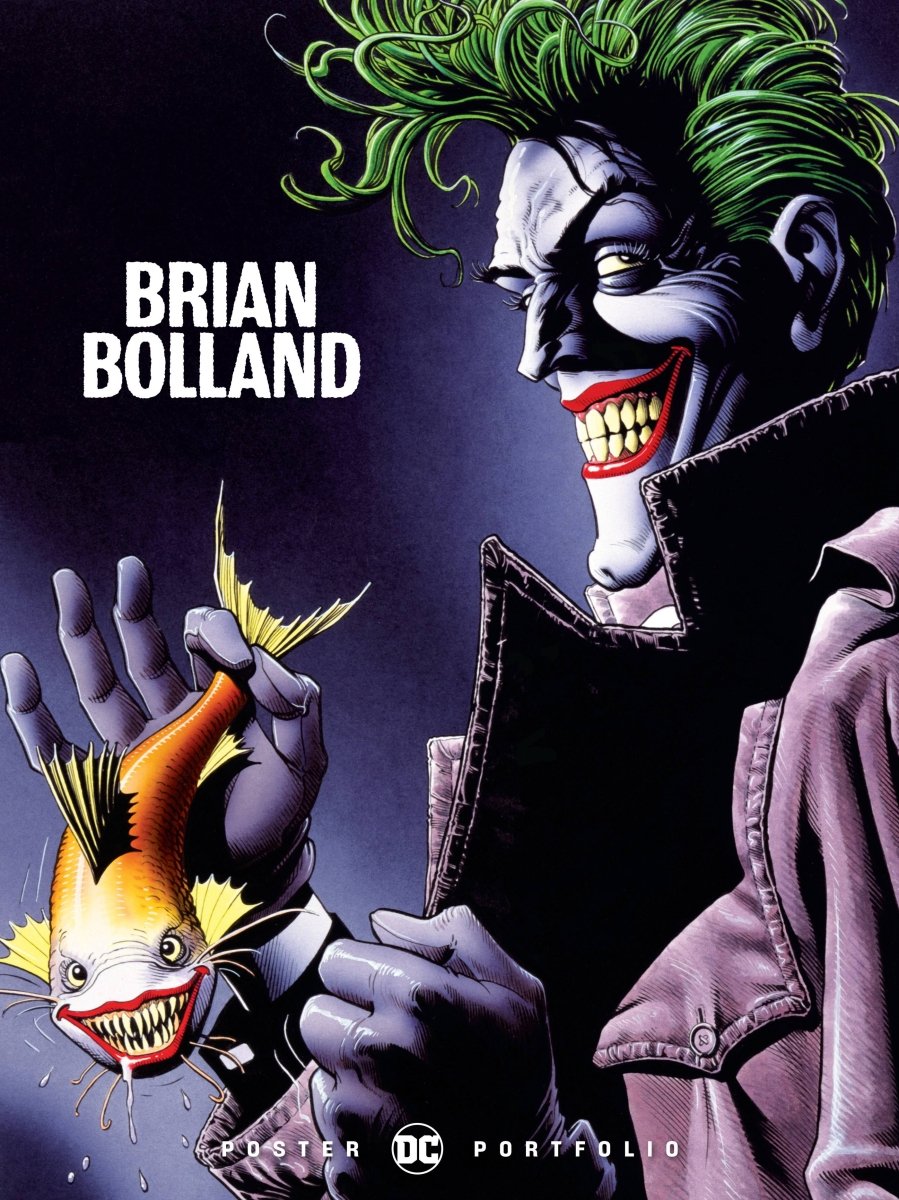 DC Poster Portfolio Brian Bolland TP - Walt's Comic Shop